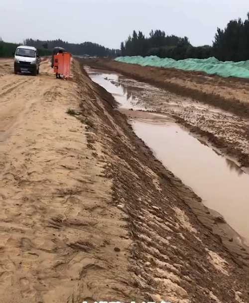 廊坊广阳区河道降水